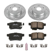 Load image into Gallery viewer, Power Stop 11-14 Acura TSX Rear Z23 Evolution Sport Brake Kit - Main Product View