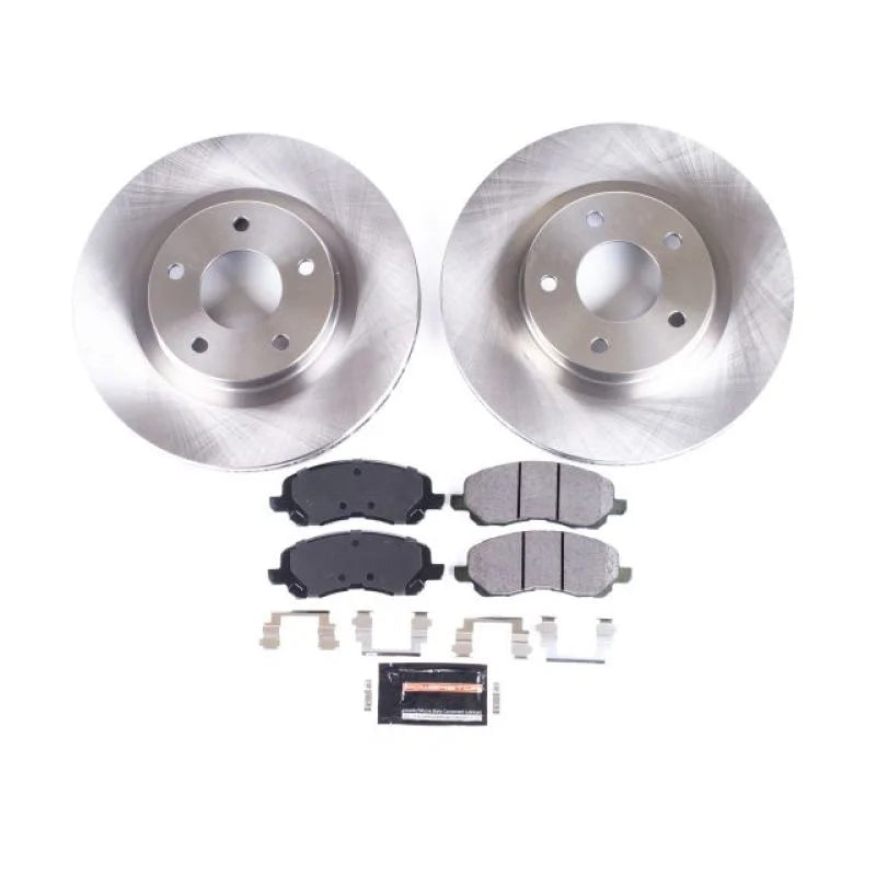 Power Stop 11-14 Chrysler 200 Front Autospecialty Brake Kit - Main Product View
