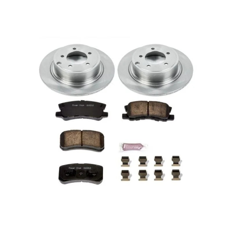 Power Stop 11-14 Chrysler 200 Rear Autospecialty Brake Kit - Main Product View