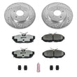 Load image into Gallery viewer, Power Stop 11-14 Ford Mustang Rear Z26 Street Warrior Brake Kit - Main Product View