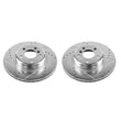 Load image into Gallery viewer, Power Stop 11-16 BMW 528i Front Evolution Drilled &amp; Slotted Rotors - Pair - Main Product View