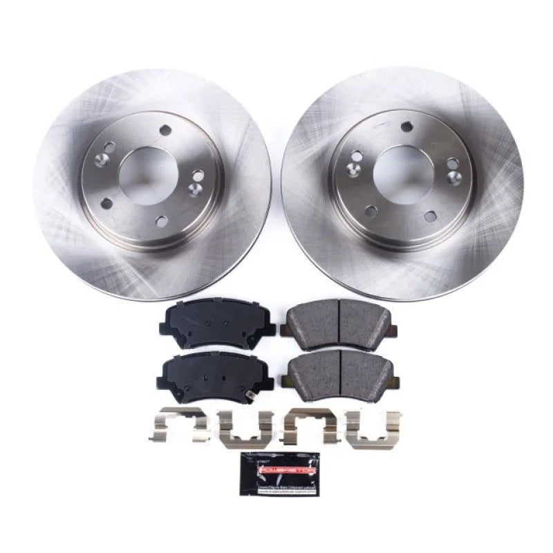 Power Stop 11-16 Hyundai Elantra Front Autospecialty Brake Kit - Main Product View