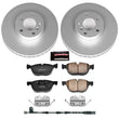 Load image into Gallery viewer, Power Stop 11-18 BMW X5 Front Z23 Evolution Sport Coated Brake Kit - Main Product View