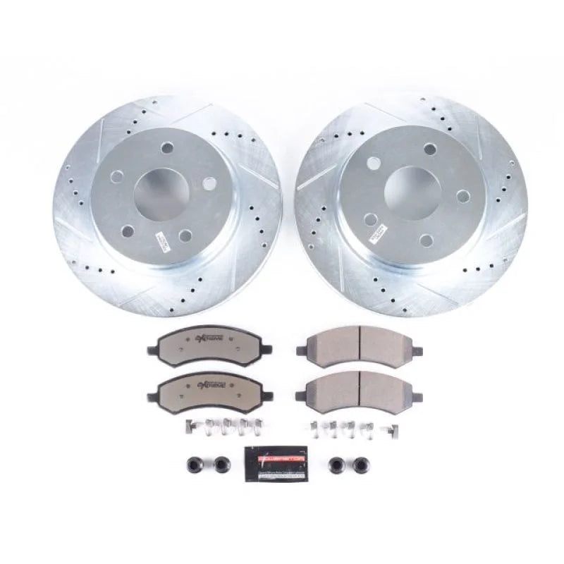 Power Stop 11-18 Ram 1500 Front Z36 Truck & Tow Brake Kit - Main Product View