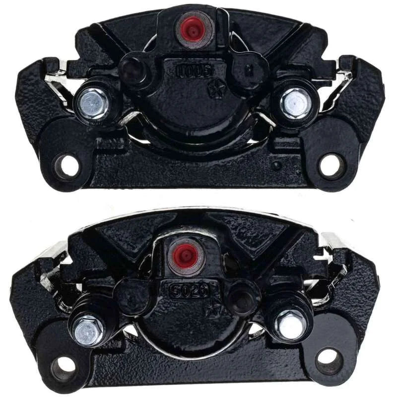 Power Stop 11-18 Ram 1500 Rear Black Calipers - Pair (w/Bracket) - Additional View 6