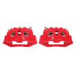Load image into Gallery viewer, Power Stop 11-19 Chevrolet Silverado 2500 HD Rear Red Calipers w/Brackets - Pair - Main Product View