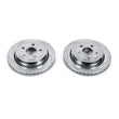 Load image into Gallery viewer, Power Stop 11-19 Dodge Durango Rear Evolution Drilled &amp; Slotted Rotors - Pair - Main Product View