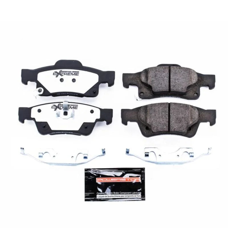 Power Stop 11-19 Dodge Durango Rear Z36 Truck & Tow Brake Pads w/Hardware - Main Product View
