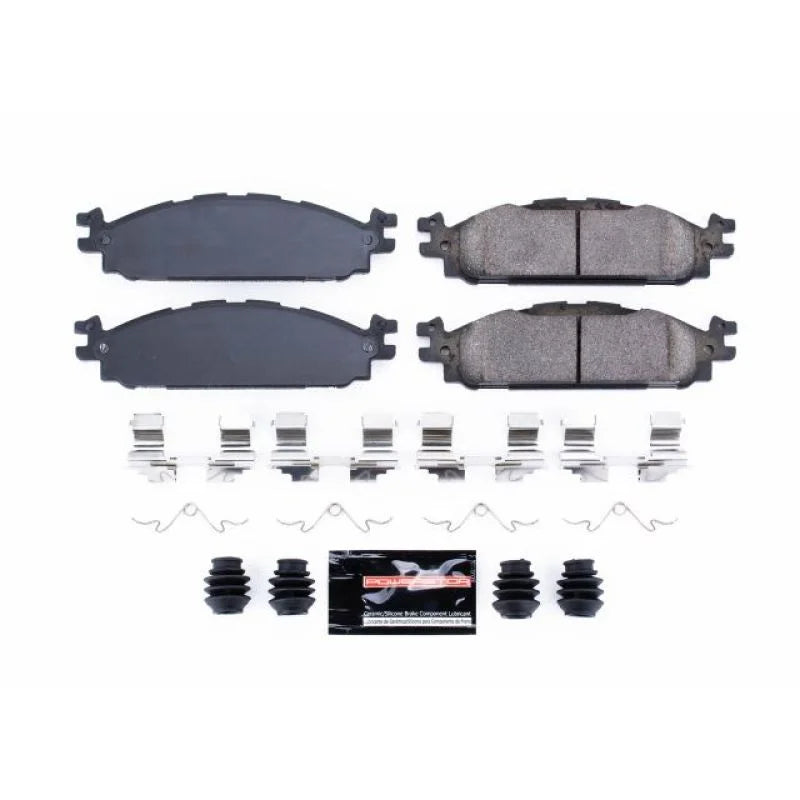Power Stop 11-19 Ford Explorer Front Z23 Evolution Sport Brake Pads w/Hardware - Main Product View