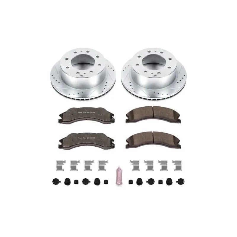 Power Stop 11-20 GMC Sierra 3500 HD Rear Z36 Truck & Tow Brake Kit - Main Product View