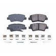 Load image into Gallery viewer, Power Stop 12-17 Hyundai Azera Rear Z17 Evolution Ceramic Brake Pads w/Hardware - Main Product View