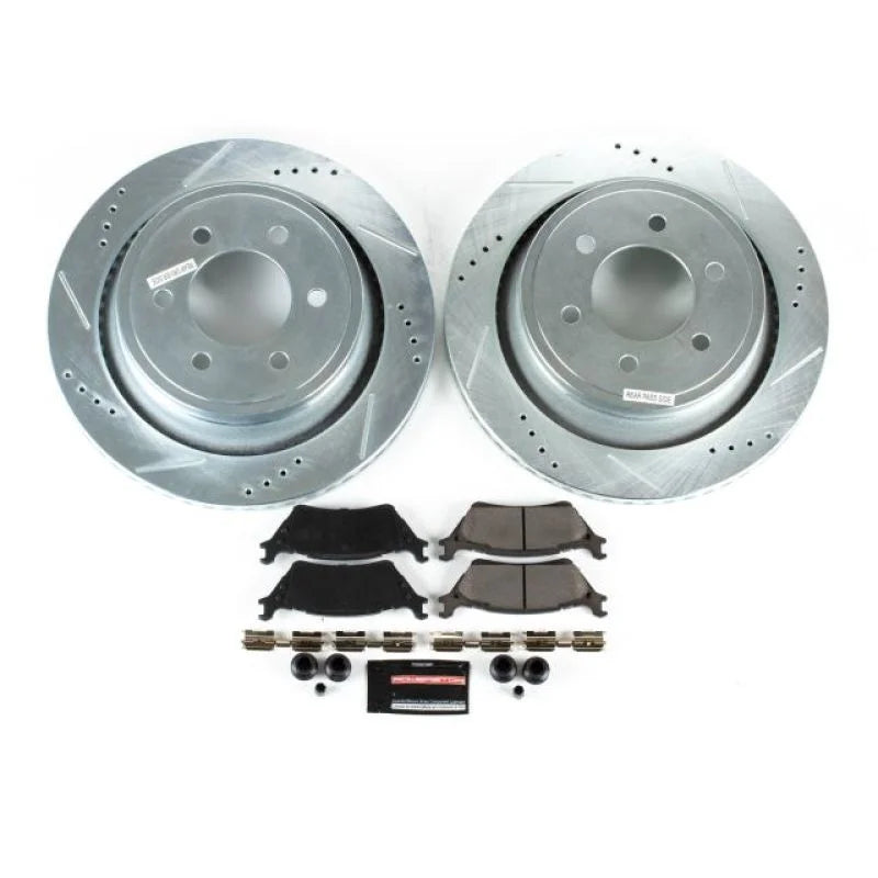 Power Stop 12-18 Ford F-150 Rear Z23 Evolution Sport Brake Kit - Main Product View