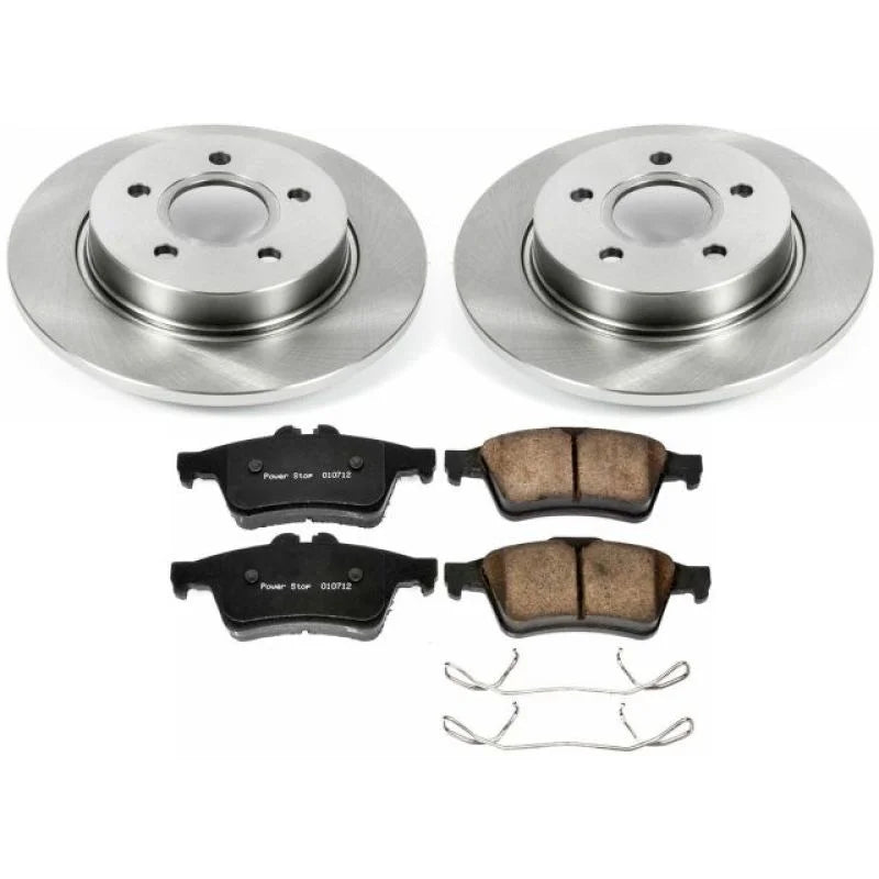 Power Stop 12-18 Ford Focus Rear Autospecialty Brake Kit - Main Product View