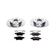 Load image into Gallery viewer, Power Stop 12-18 Ford Focus Rear Z23 Evolution Sport Brake Kit - Main Product View