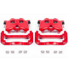 Load image into Gallery viewer, Power Stop 12-19 Ford F-150 Front Red Calipers w/Brackets - Pair - Main Product View