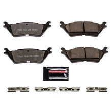 Load image into Gallery viewer, Power Stop 12-19 Ford F-150 Rear Z36 Truck &amp; Tow Brake Pads w/Hardware - Main Product View