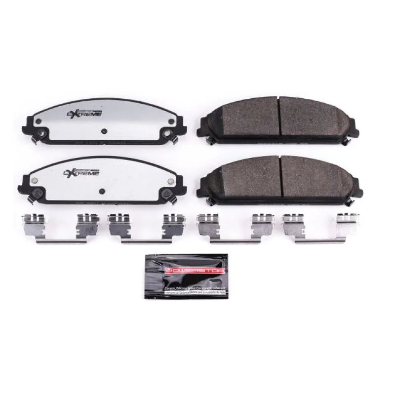 Power Stop 13-14 Chrysler 200 Front Z26 Extreme Street Brake Pads w/Hardware - Main Product View
