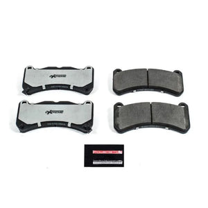 Power Stop 13-14 Ford Mustang Front Z26 Extreme Street Brake Pads w/Hardware - Main Product View