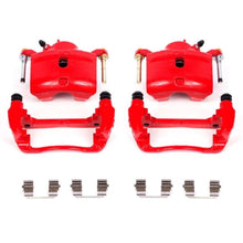 Load image into Gallery viewer, Power Stop 13-15 Acura ILX Front Red Calipers w/Brackets - Pair - Main Product View