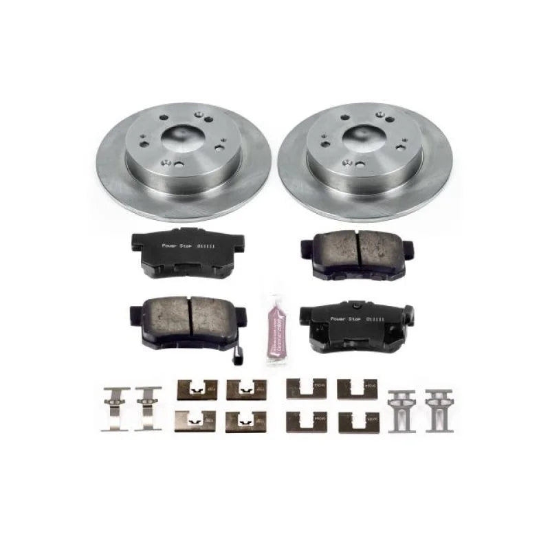Power Stop 13-15 Acura ILX Rear Autospecialty Brake Kit - Main Product View