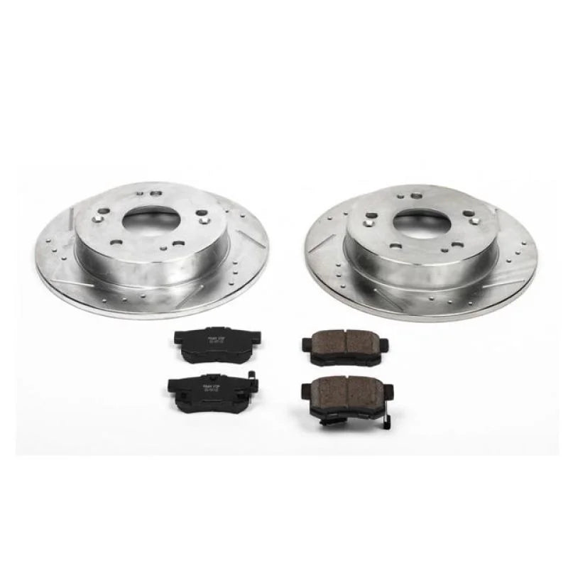 Power Stop 13-15 Acura ILX Rear Z23 Evolution Sport Brake Kit - Main Product View