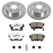 Load image into Gallery viewer, Power Stop 13-15 Acura ILX Rear Z26 Street Warrior Brake Kit - Main Product View