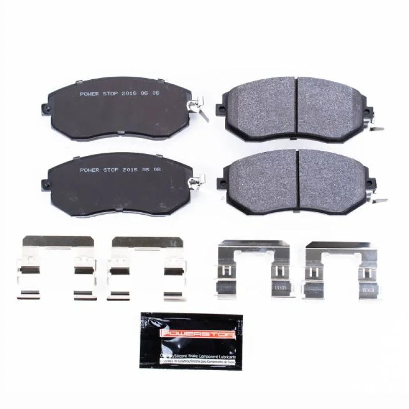 Power Stop 13-16 Scion FR-S Front Track Day SPEC Brake Pads - Main Product View