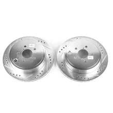 Load image into Gallery viewer, Power Stop 13-16 Scion FR-S Rear Evolution Drilled &amp; Slotted Rotors - Pair - Main Product View