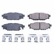 Load image into Gallery viewer, Power Stop 13-16 Subaru BRZ Rear Z17 Evolution Ceramic Brake Pads w/Hardware - Main Product View