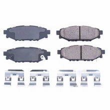 Load image into Gallery viewer, Power Stop 13-16 Subaru BRZ Rear Z17 Evolution Ceramic Brake Pads w/Hardware - Main Product View