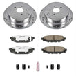 Load image into Gallery viewer, Power Stop 13-16 Subaru BRZ Rear Z26 Street Warrior Brake Kit - Main Product View