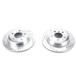 Load image into Gallery viewer, Power Stop 13-18 BMW 320i xDrive Rear Evolution Drilled &amp; Slotted Rotors - Pair - Main Product View
