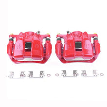 Load image into Gallery viewer, Power Stop 13-18 Honda Accord Front Red Calipers w/Brackets - Pair - Main Product View