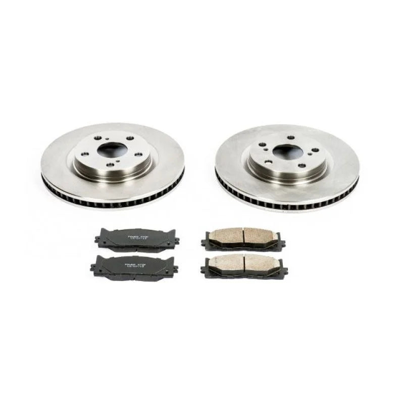 Power Stop 13-18 Lexus ES300h Front Autospecialty Brake Kit - Main Product View