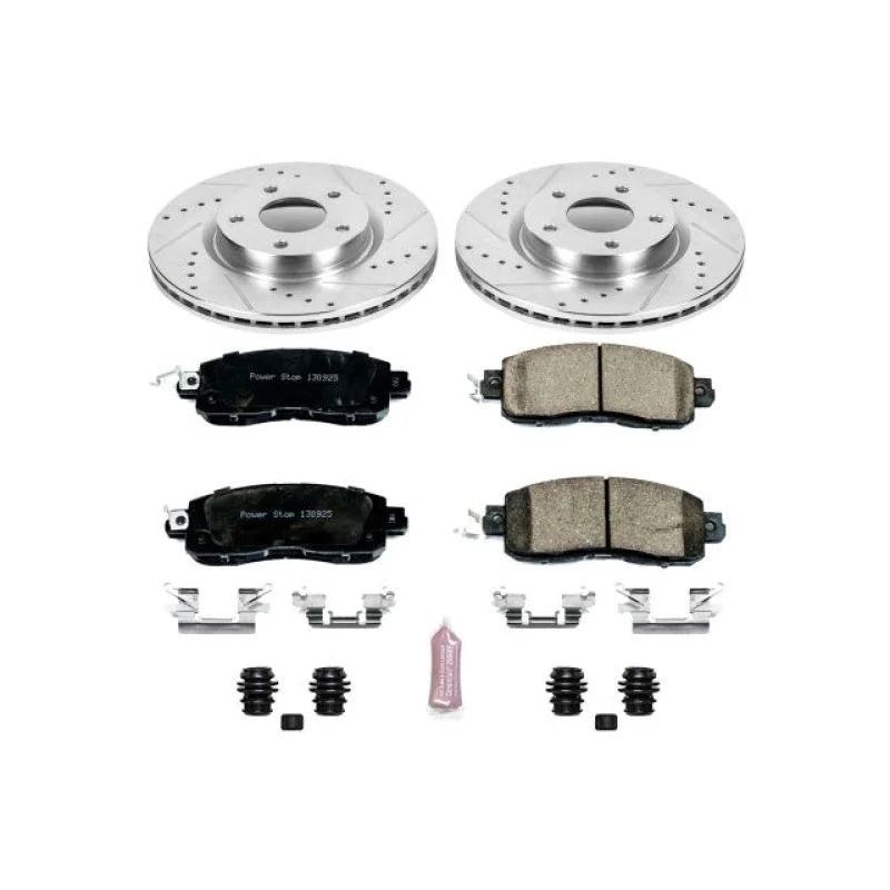 Power Stop 13-18 Nissan Altima Front Z23 Evolution Sport Brake Kit - Main Product View