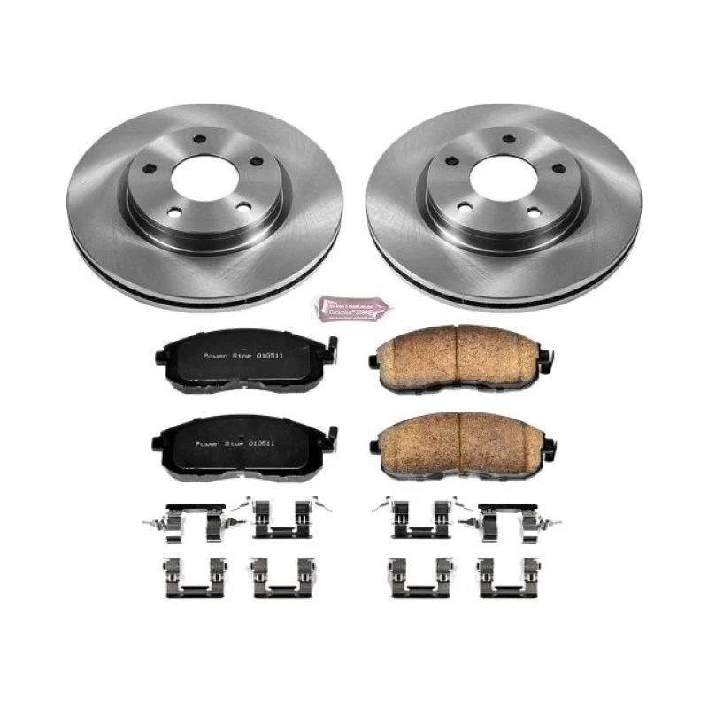 Power Stop 13-18 Nissan Sentra Front Autospecialty Brake Kit - Main Product View