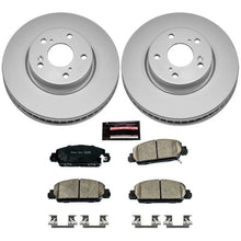 Load image into Gallery viewer, Power Stop 13-19 Honda Accord Front Z17 Evolution Geomet Coated Brake Kit - Main Product View