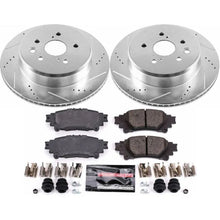 Load image into Gallery viewer, Power Stop 13-19 Lexus GS350 Rear Z23 Evolution Sport Brake Kit - Main Product View