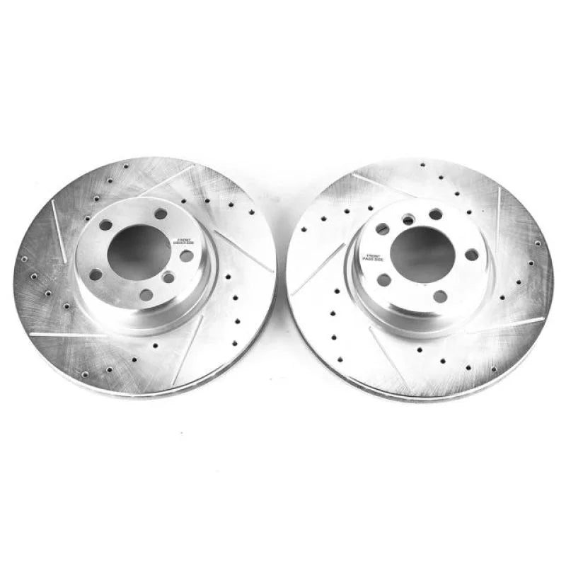 Power Stop 14-16 BMW 228i Front Evolution Drilled & Slotted Rotors - Pair - Main Product View
