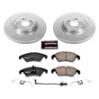 Load image into Gallery viewer, Power Stop 14-18 Audi A6 Front Z23 Evolution Sport Brake Kit - Main Product View