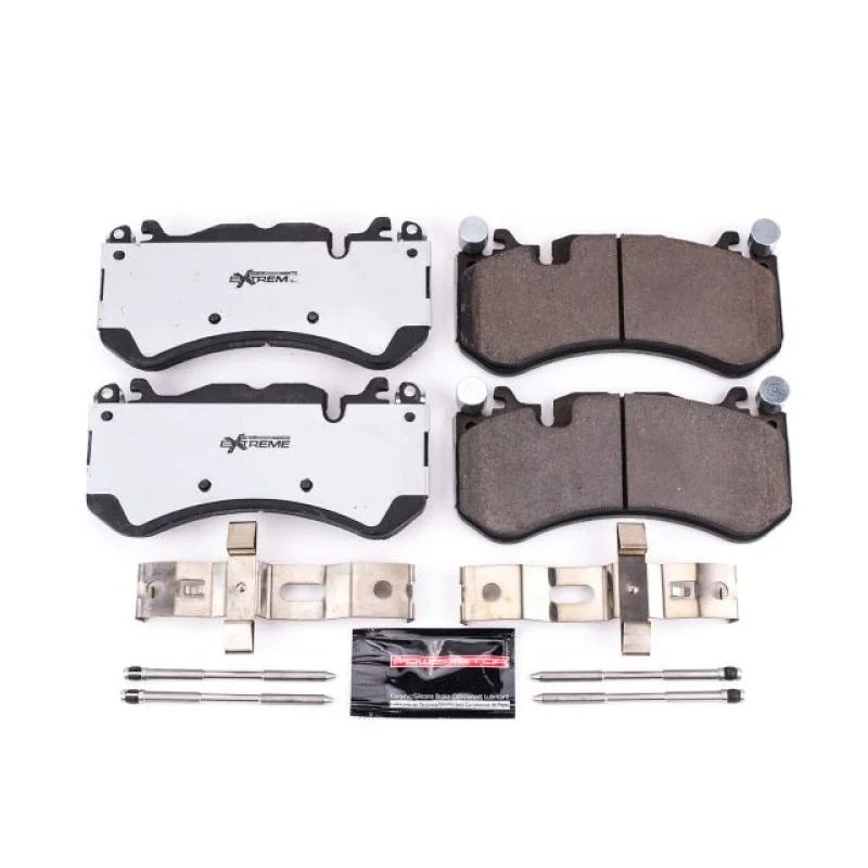 Power Stop 14-18 Audi RS7 Front Z26 Extreme Street Brake Pads w/Hardware - Main Product View