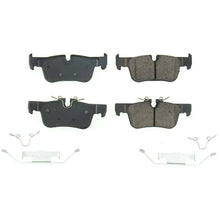 Load image into Gallery viewer, Power Stop 14-18 BMW i3 Rear Z17 Evolution Ceramic Brake Pads w/Hardware - Main Product View