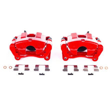 Load image into Gallery viewer, Power Stop 14-18 Jeep Cherokee Front Red Calipers w/Brackets - Pair - Main Product View
