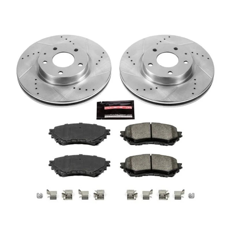 Power Stop 14-18 Mazda 6 Front Z23 Evolution Sport Brake Kit - Main Product View