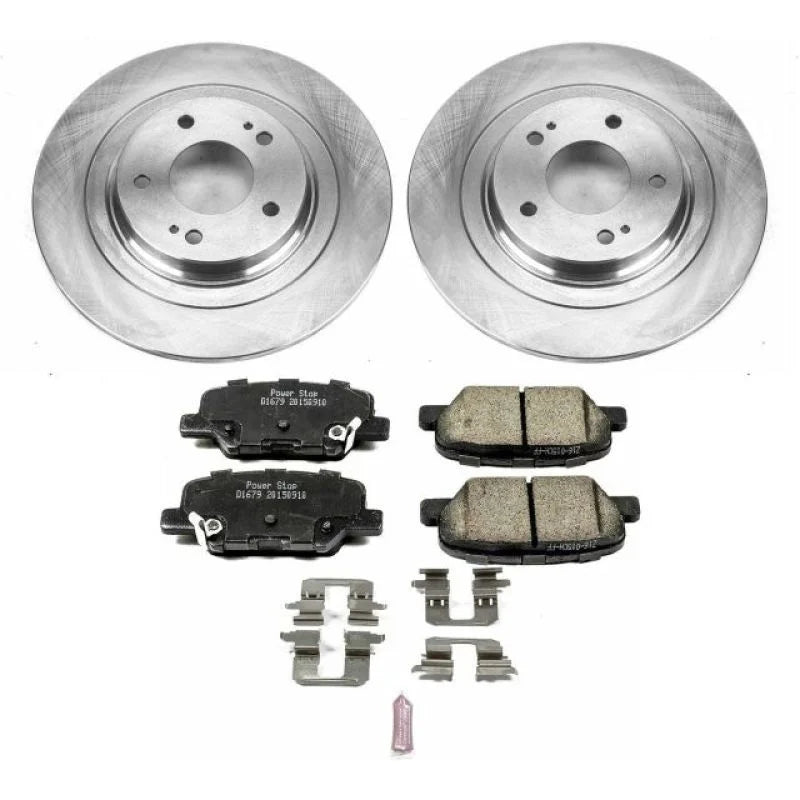 Power Stop 14-18 Mitsubishi Outlander Rear Autospecialty Brake Kit - Main Product View