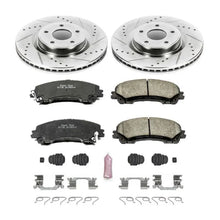 Load image into Gallery viewer, Power Stop 14-19 Infiniti Q50 Front Z23 Evolution Sport Brake Kit - Main Product View