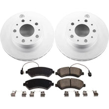 Load image into Gallery viewer, Power Stop 14-19 Ram ProMaster 1500 Front Z17 Evolution Geomet Coated Brake Kit - Main Product View