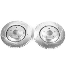 Load image into Gallery viewer, Power Stop 15-17 Lexus NX200t Front Evolution Drilled &amp; Slotted Rotors - Pair - Main Product View