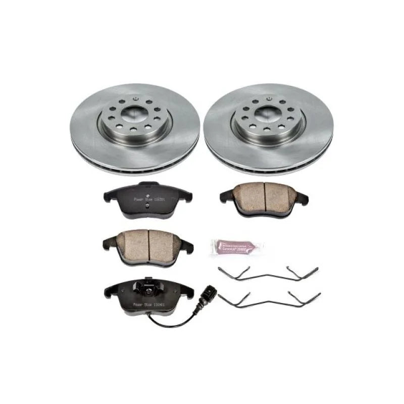 Power Stop 15-18 Audi Q3 Front Autospecialty Brake Kit - Main Product View