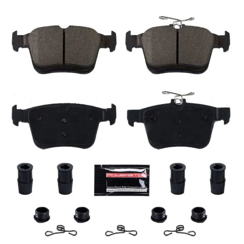 Power Stop 15-19 Audi A3 Rear Z23 Evolution Sport Brake Pads w/Hardware - Main Product View